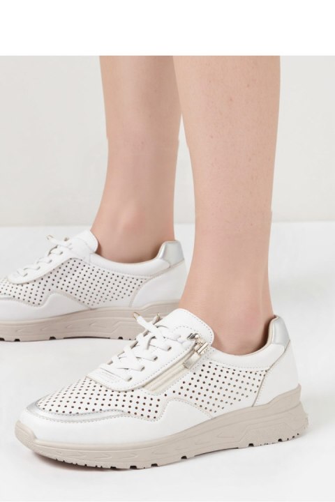 Damskie Sneakersy AVERIA WHITE ? Komfort i Elegancja na Każdy Dzień - Inello Inello Damskie Sneakersy AVERIA WHITE ? Komfort i Elegancja na Każdy Dzień - Inello Inello