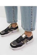 Damskie Sneakersy BLUSH BLACK - Inello Inello Damskie Sneakersy BLUSH BLACK - Inello Inello