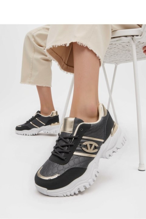Damskie Sneakersy BLUSH BLACK - Inello Inello Damskie Sneakersy BLUSH BLACK - Inello Inello