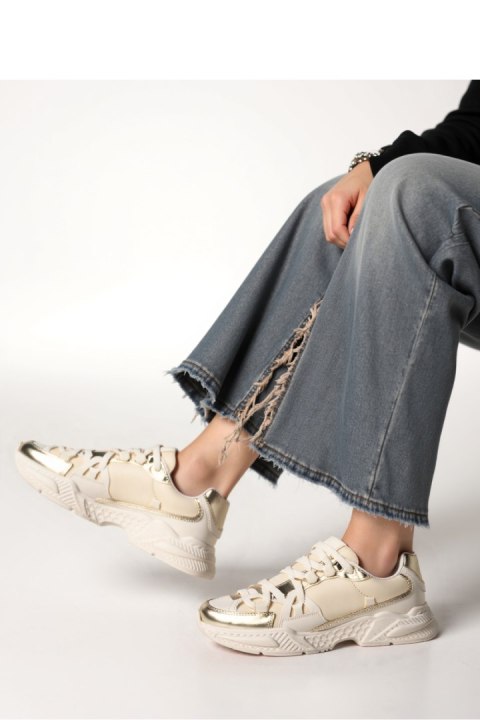 Damskie Sneakersy CELESTE ? Beige - Inello Inello Damskie Sneakersy CELESTE ? Beige - Inello Inello