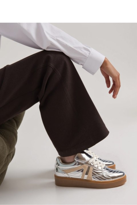 Damskie Sneakersy XERON ? SILVER - Inello Inello Damskie Sneakersy XERON ? SILVER - Inello Inello