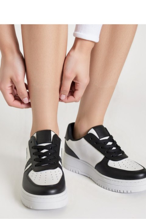 Damskie Sneakersy LORENEX BLACK - Inello Inello Damskie Sneakersy LORENEX BLACK - Inello Inello