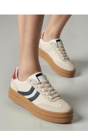 Damskie Sneakersy LUMI Beige - Inello Inello Damskie Sneakersy LUMI Beige - Inello Inello