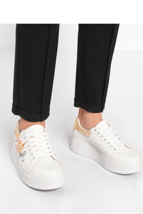 Damskie Sneakersy LUMIX GOLD - Inello Inello Damskie Sneakersy LUMIX GOLD - Inello Inello