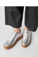 Damskie Sneakersy LUMI Silver - Inello Inello Damskie Sneakersy LUMI Silver - Inello Inello