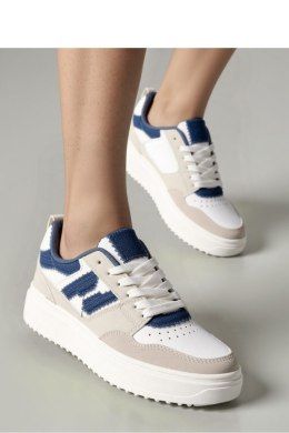 Damskie Sneakersy NORVIN ? White/Blue - Inello Inello
