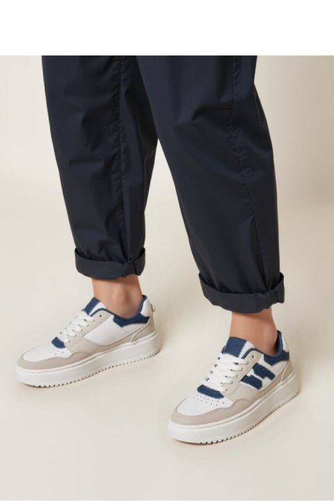 Damskie Sneakersy NORVIN ? White/Blue - Inello Inello Damskie Sneakersy NORVIN ? White/Blue - Inello Inello