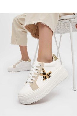 Damskie Sneakersy NOVAX ? Beige - Inello Inello