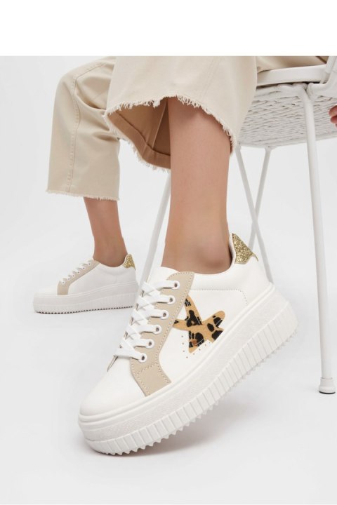 Damskie Sneakersy NOVAX ? Beige - Inello Inello Damskie Sneakersy NOVAX ? Beige - Inello Inello