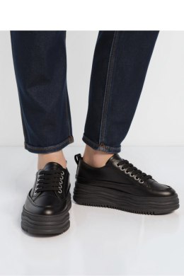 Damskie Sneakersy PLATFORMIA ? Black - Inello Inello
