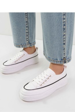 Damskie Sneakersy PLATFORMIA ? White - Inello Inello