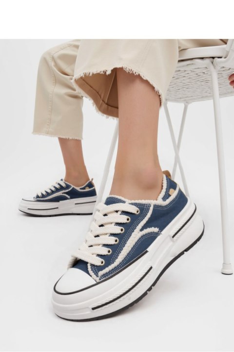 Damskie Sneakersy ROGUE ? Denim Blue - Inello Inello Damskie Sneakersy ROGUE ? Denim Blue - Inello Inello