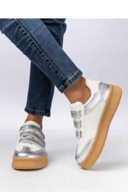 Damskie Sneakersy ? Srebrne AURORA SILVER - Inello Inello