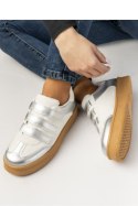 Damskie Sneakersy ? Srebrne AURORA SILVER - Inello Inello Damskie Sneakersy ? Srebrne AURORA SILVER - Inello Inello