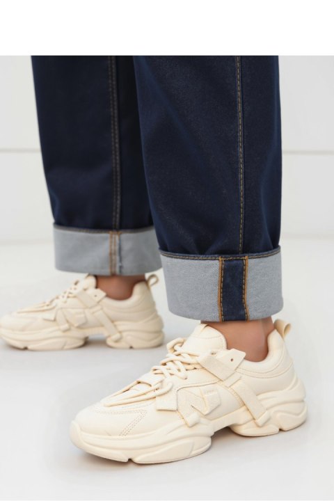 Damskie Sneakersy TITAN ? Beige - Inello Inello Damskie Sneakersy TITAN ? Beige - Inello Inello