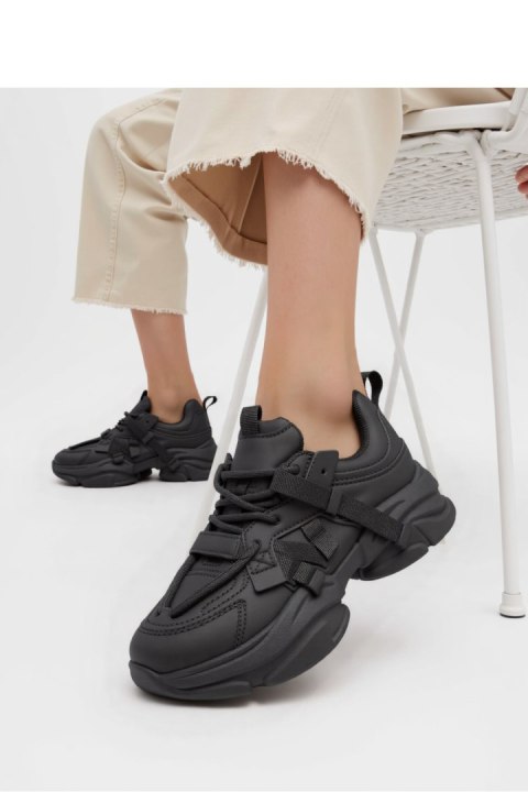 Damskie Sneakersy TITAN ? Black - Inello Inello Damskie Sneakersy TITAN ? Black - Inello Inello