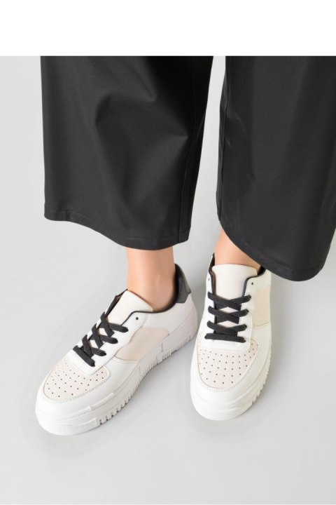 Damskie Sneakersy VEXANA BEIGE - Inello Inello Damskie Sneakersy VEXANA BEIGE - Inello Inello