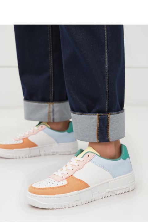 Damskie Sneakersy VEXANA ORANGE - Inello Inello Damskie Sneakersy VEXANA ORANGE - Inello Inello