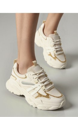 Damskie Sneakersy VEGA ? Beige - Inello Inello