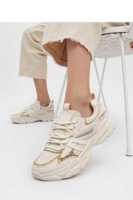 Damskie Sneakersy VEGA ? Beige - Inello Inello