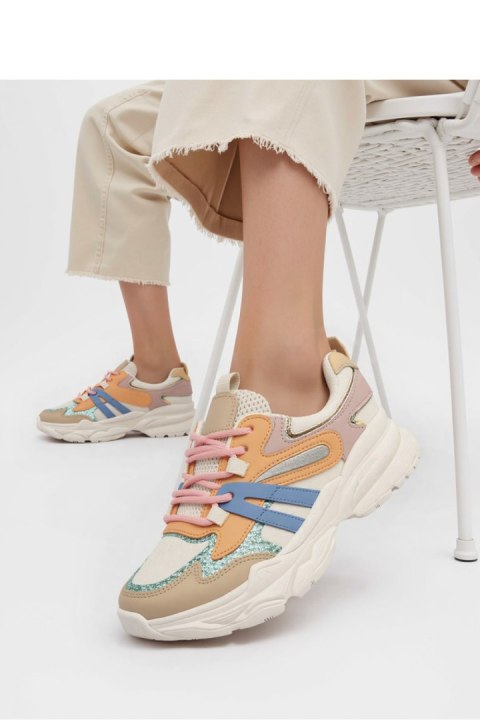 Damskie Sneakersy VEGA ? Orange - Inello Inello Damskie Sneakersy VEGA ? Orange - Inello Inello