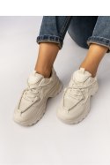 Damskie Sneakersy VELARA BEIGE - Inello Inello Damskie Sneakersy VELARA BEIGE - Inello Inello