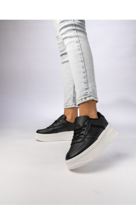 Damskie Sneakersy VELOX BLACK - Inello Inello Damskie Sneakersy VELOX BLACK - Inello Inello