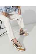 Damskie Sneakersy VENTO ? Black/Camel - Inello Inello Damskie Sneakersy VENTO ? Black/Camel - Inello Inello