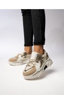 Damskie Sneakersy VEYRA BEIGE - Inello Inello