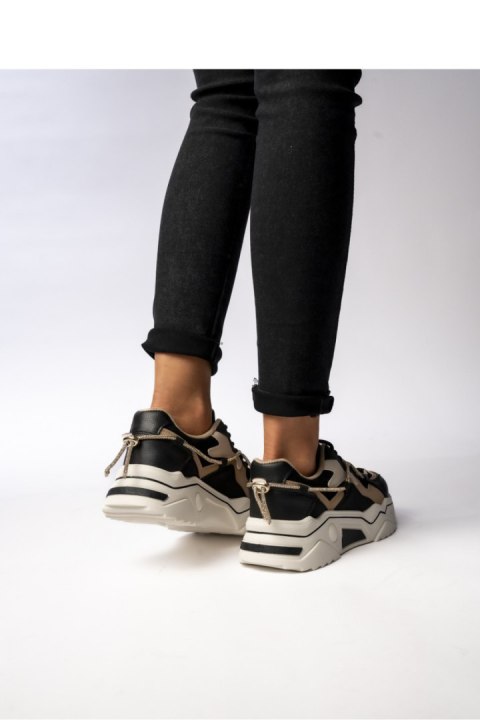 Damskie Sneakersy VEYRA BLACK - Inello Inello Damskie Sneakersy VEYRA BLACK - Inello Inello