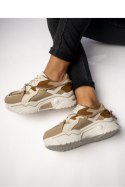 Damskie Sneakersy VEYRA KHAKI - Inello Inello Damskie Sneakersy VEYRA KHAKI - Inello Inello