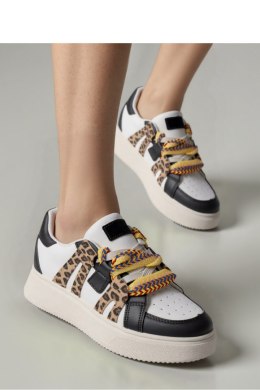 Damskie Sneakersy WEAVEX WH/BLACK - Inello Inello