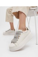 Damskie Sneakersy ZARAX ? Beige - Inello Inello Damskie Sneakersy ZARAX ? Beige - Inello Inello