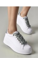 Damskie Sneakersy ZARAX ? White - Inello Inello Damskie Sneakersy ZARAX ? White - Inello Inello