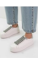 Damskie Sneakersy ZARAX ? White - Inello Inello Damskie Sneakersy ZARAX ? White - Inello Inello