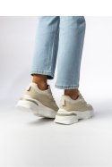 Damskie Sneakersy ZIRANA BEIGE - Inello Inello Damskie Sneakersy ZIRANA BEIGE - Inello Inello