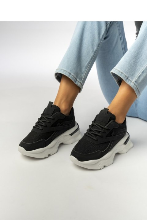 Damskie Sneakersy ZIRANA BLACK - Inello Inello Damskie Sneakersy ZIRANA BLACK - Inello Inello