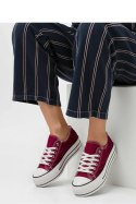 Damskie Trampki VELTRO WINE ? Klasyczne Buty na Platformie - Inello Inello Damskie Trampki VELTRO WINE ? Klasyczne Buty na Platformie - Inello Inello