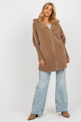 Płaszcz Damski Model MBM-PL-19905-1.96P Light Brown - MBM MBM