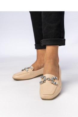 DAMSKIE MOKASYNY ELEA BEIGE - Inello Inello