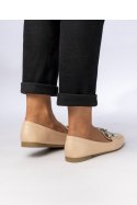 DAMSKIE MOKASYNY ELEA BEIGE - Inello Inello DAMSKIE MOKASYNY ELEA BEIGE - Inello Inello