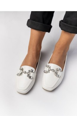 DAMSKIE MOKASYNY ELEA WHITE - Inello Inello