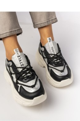 DAMSKIE SNEAKERS VIVIAN BLACK - Inello Inello