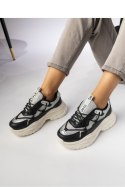 DAMSKIE SNEAKERS VIVIAN BLACK - Inello Inello DAMSKIE SNEAKERS VIVIAN BLACK - Inello Inello