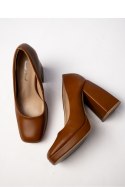 Damskie Czółenka ESME CAMEL - Inello Inello Damskie Czółenka ESME CAMEL - Inello Inello