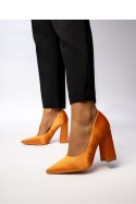 Damskie Czółenka LUMONA ORANGE - Inello Inello Damskie Czółenka LUMONA ORANGE - Inello Inello