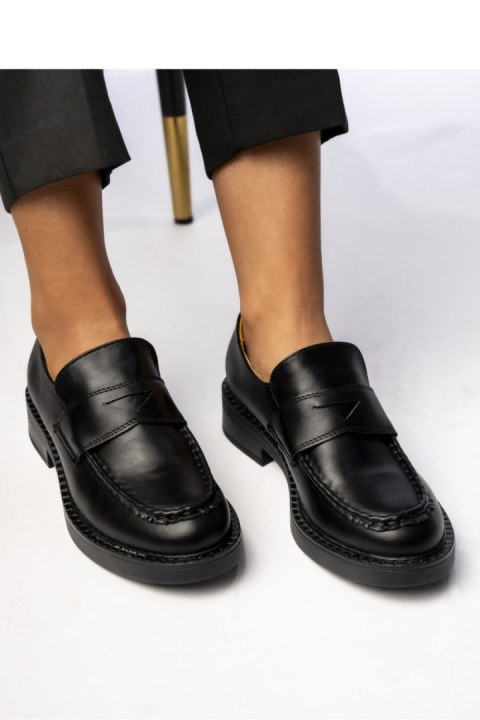 Damskie Mokasyny CELINO NERO ? Klasyczne Buty na Co Dzień - Inello Inello Damskie Mokasyny CELINO NERO ? Klasyczne Buty na Co Dzień - Inello Inello