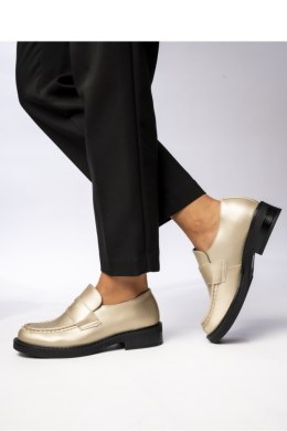Damskie Mokasyny CELINO PLATINO ? Klasyczne Buty na Co Dzień - Inello Inello