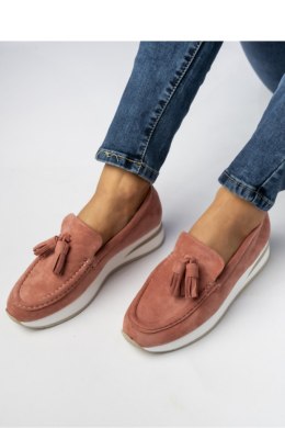 Damskie Mokasyny ? Różowe LIVIA PINK - Inello Inello