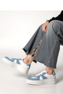 Damskie Sneakersy CITY CHIC BLUE - Inello Inello Damskie Sneakersy CITY CHIC BLUE - Inello Inello